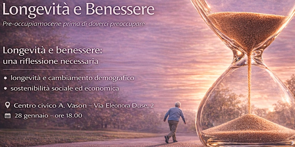 Viviamo più a lungo, ma non sempre viviamo meglio. La longevità è una conquista straordinaria, che però apre interrogativi profondi sul modo in cui organizziamo la nostra società, le risorse e il nostro tempo. In una realtà che invecchia più velocemente delle proprie scelte, il tema del benessere non può essere rimandato. Riguarda la qualità della vita, l’equilibrio tra generazioni, la sostenibilità sociale ed economica.